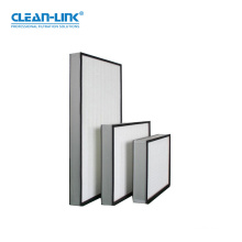 Clean-Link High Efficiency Glass Fiber Panel Filter Mini Pleated HEPA Filter Manufacturer